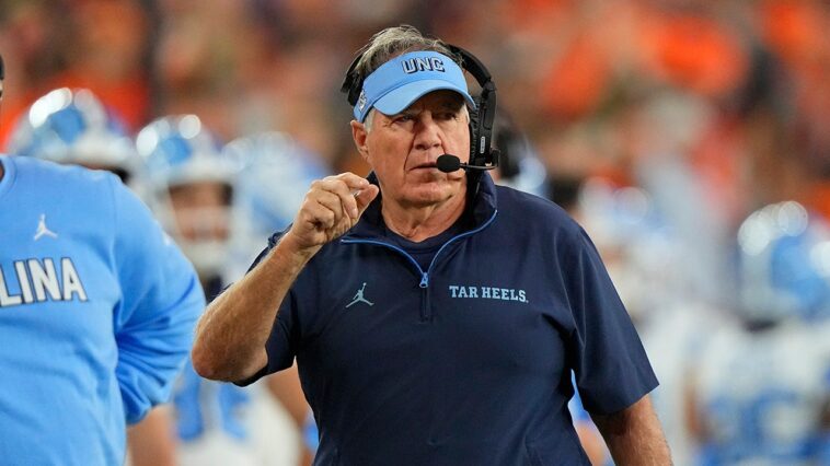 bill-belichick-downplays-hall-of-fame-controversy,-says-focus-remains-on-north-carolina-football