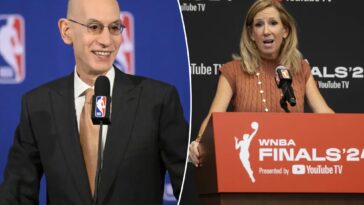 adam-silver-lauds-cathy-engelbert-but-stays-mum-on-her-future-as-wnba-commissioner