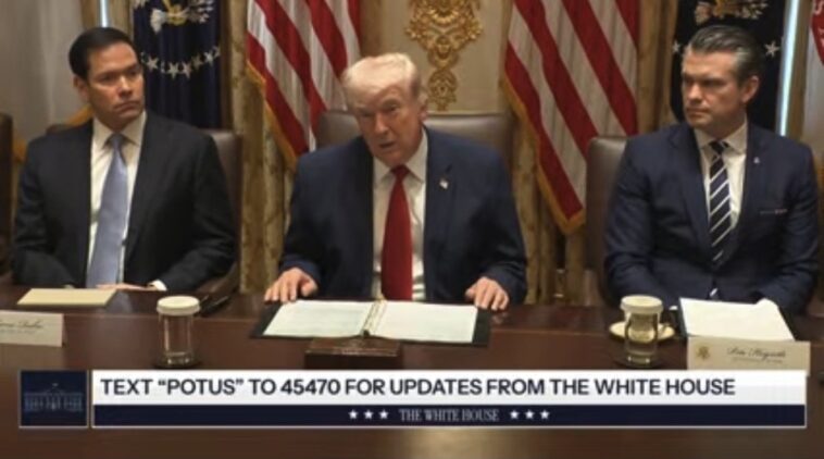 watch:-trump-slams-“paper-tiger”-nato-for-refusing-to-help-secure-the-strait-of-hormuz,-says-“we-don’t-need-them”-and-he’ll-“never-forget”