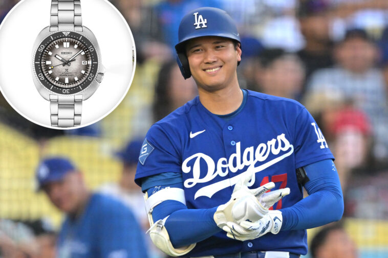 shohei-ohtani-gifts-dodgers-opening-day-watches:-‘let’s-three-peat’