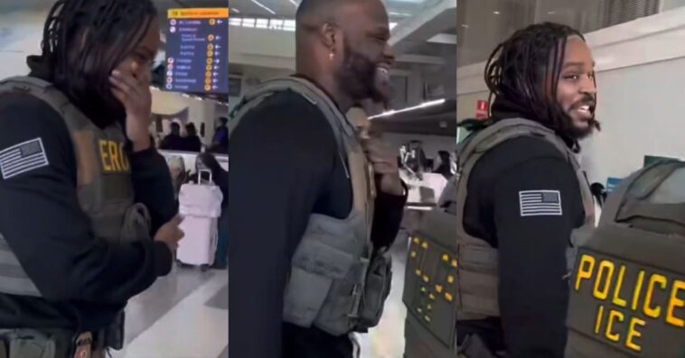 must-watch:-video-of-ice-agents-cracking-up-laughing-at-whiny-liberal-at-laguardia-calling-them-‘foot-soldiers-of-a-fascist-regime’-goes-viral