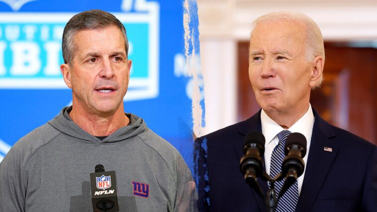 giants-coach-john-harbaugh-dismisses-viral-joe-biden-comparison:-‘i’m-not-accepting-that’