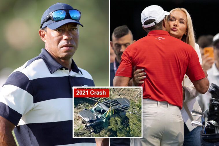 tiger-woods’-girlfriend-vanessa-trump,-her-daughter-kai-trump-not-in-golfer’s-car-in-florida-crash:-sources