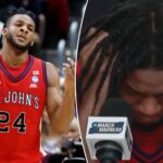 zuby-ejiofor-breaks-down-after-st.-john’s-falls-in-sweet-16-crusher-to-duke
