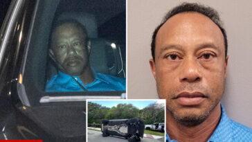 tiger-woods-released-from-florida-jail-hours-after-car-crash,-dui-bust