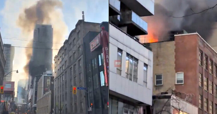 watch:-loud-explosions-rock-a-building-in-toronto,-causing-a-large-fire