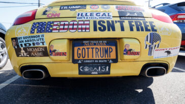 ‘trump-car’-owner-refuses-to-settle-with-town-that-ordered-him-to-take-down-flags