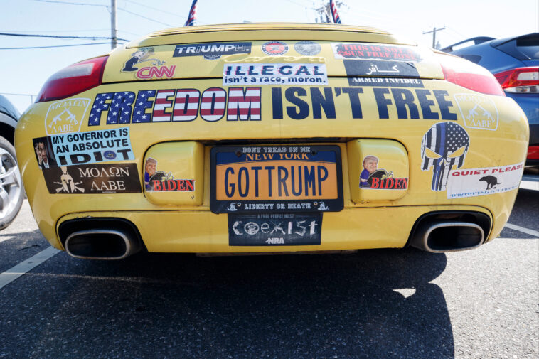 ‘trump-car’-owner-refuses-to-settle-with-town-that-ordered-him-to-take-down-flags