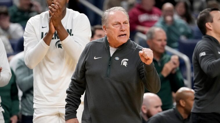 michigan-state-coach-tom-izzo,-71,-emphatically-shuts-down-retirement-talk-after-sweet-16-loss