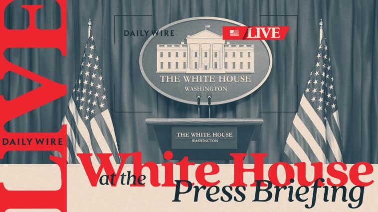 watch-live:-karoline-leavitt-briefs-press-as-iran-troop-deployment-rumors-swirl