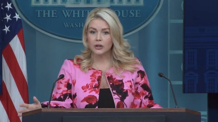 watch:-press-sec-calls-slams-congress,-demands-senators-return-from-vacation-to-reopen-government-–-says-trump-will-host-easter-dinner-for-senators-if-they-return