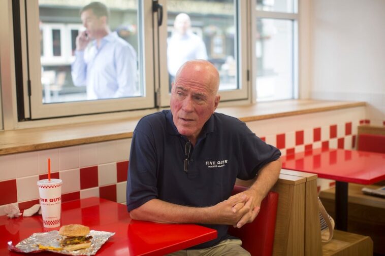five-guys-ceo-jokes-about-why-he-gave-$1.5-million-to-staffers