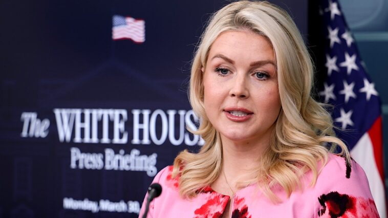 karoline-leavitt-fires-back-at-nbc-news-reporter-who-asked-if-trump’s-iran-threat-amounts-to-a-‘war-crime’