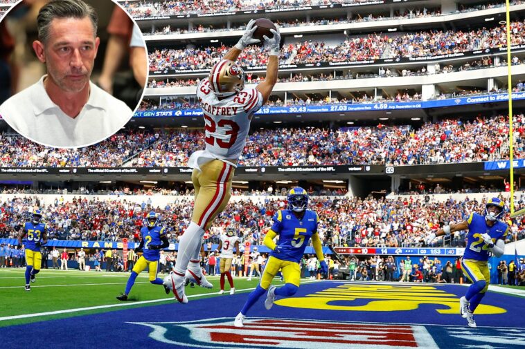 kyle-shanahan-gives-deadpanned-repsonse-on-opening-nfl-season-in-australia:-‘so-fired-up’