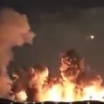 watch:-president-trump-posts-video-of-massive-airstrikes-and-explosions-on-iranian-icbm-base-in-isfahan,-iran