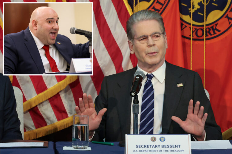 treasury-secretary scott-bessent -visits-long-island-to-tout-small-business-under-trump