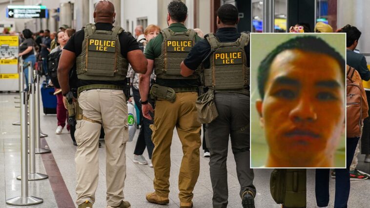 fugitive-illegal-alien-convict-on-the-run-after-attempting-to-strike-ice-officer-with-vehicle:-dhs