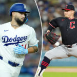 roki-sasaki-shows-improvement,-but-dodgers-bats-go-silent-in-loss-to-guardians