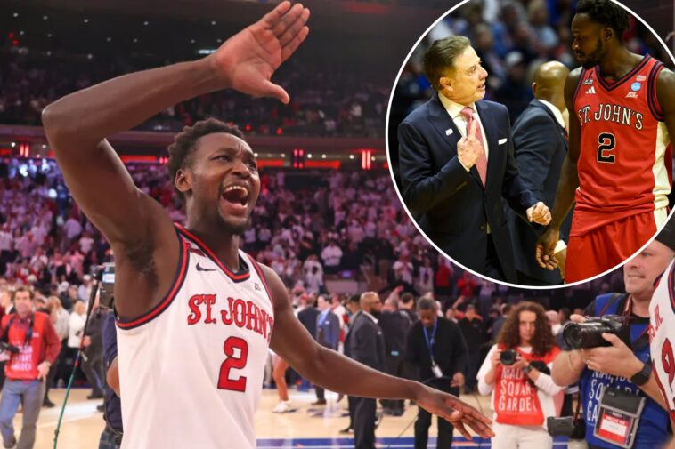 st.-john’s-loses-first-player-to-transfer-portal-after-march-madness-exit