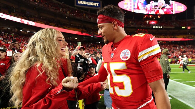 brittany-mahomes,-wife-of-nfl-star-patrick,-inducted-into-alma-mater’s-athletics-hall-of-fame