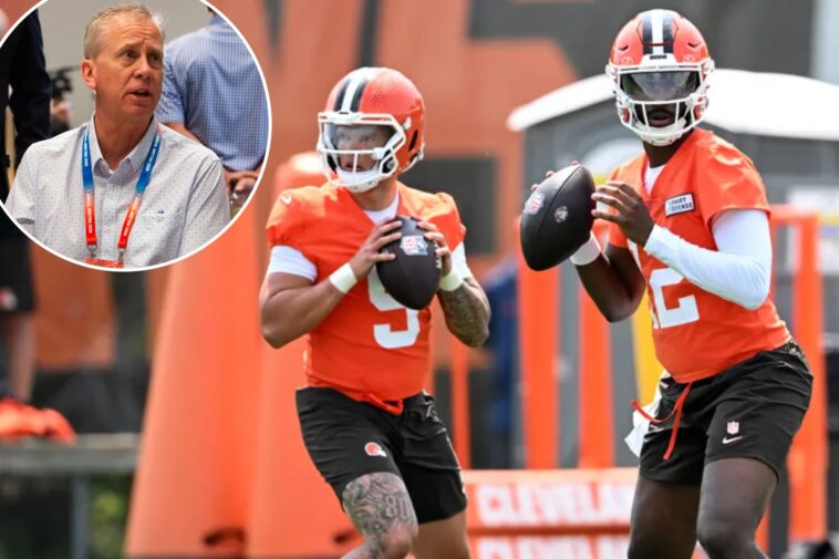 new-browns-coach-gives-curious-shedeur-sanders-dillon-gabriel-update-as-qb-competition-looms