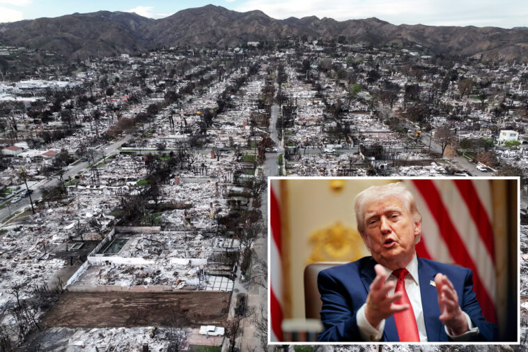 trump-wages-war-on-california-insurance-giants-over-wildfire-payouts:-‘horrendous-companies’