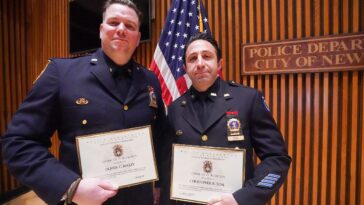 2-nypd-bomb-squad-detectives,-marine-corps-vets-reflect-on-shared-‘bond’-as-they’re-promoted-together