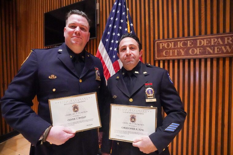 2-nypd-bomb-squad-detectives,-marine-corps-vets-reflect-on-shared-‘bond’-as-they’re-promoted-together