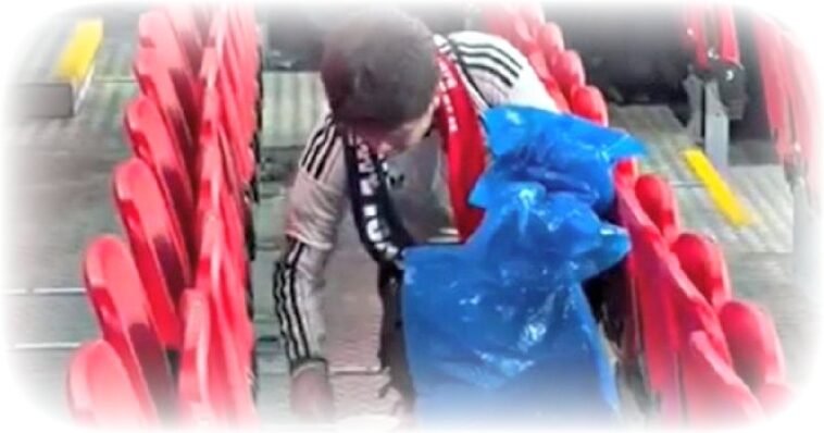 first-class:-japanese-soccer-fans-clean-up-wembley-stadium-after-national-team-humbles-england-with-victory-in-friendly-game