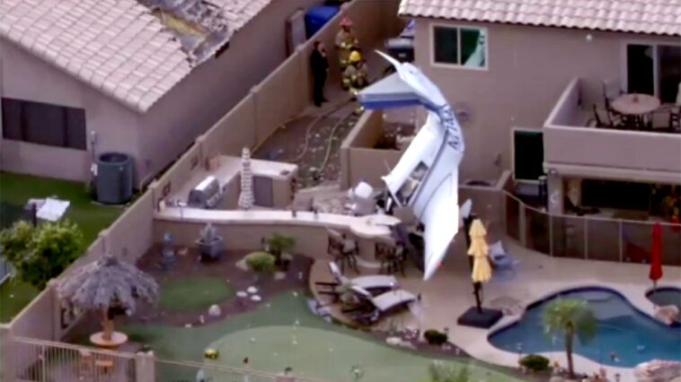 plane-lost-engine-power-before-crashing-into-phoenix-area-homes,-ntsb-says
