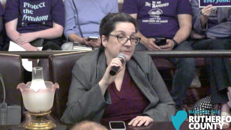 leftist-crowd-melts-down-after-librarian-fired-for-pushing-trans-agenda-on-kids