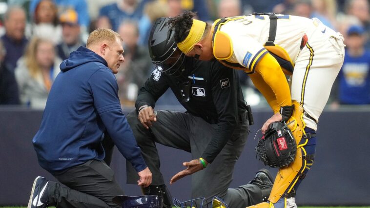 embattled-mlb-umpire-cb-bucknor-leaves-game-after-taking-foul-ball-to-mask-day-after-controversial-call