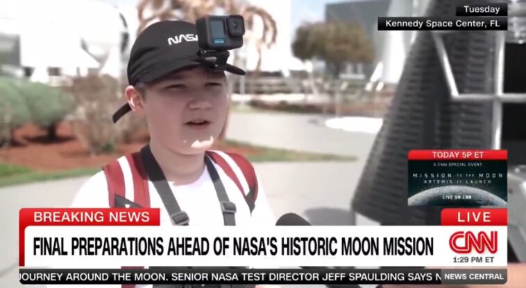 hilarious!-kid-smokes-cnn-with-blunt-message-at-artemis-ii-launch-site-(video)
