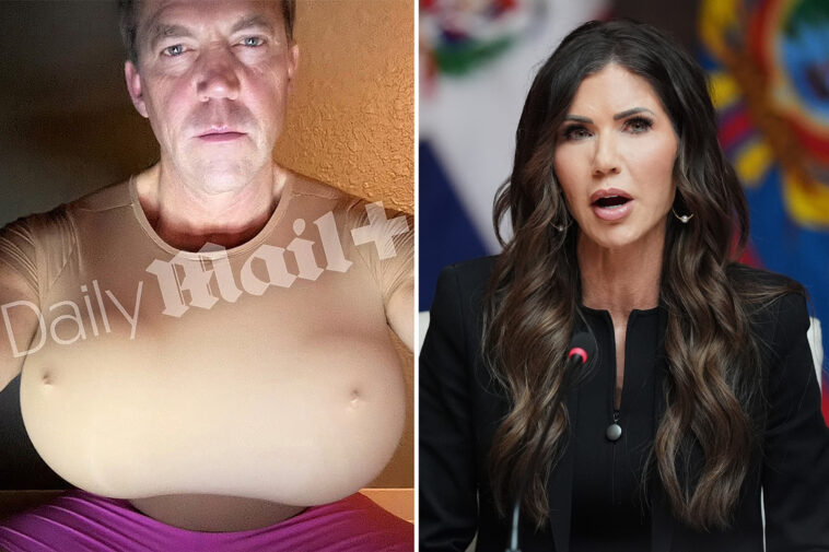 kristi-noem’s-husband’s-cross-dressing-pics-revealed-a-‘crazy’-oversight-in-security-vetting:-experts
