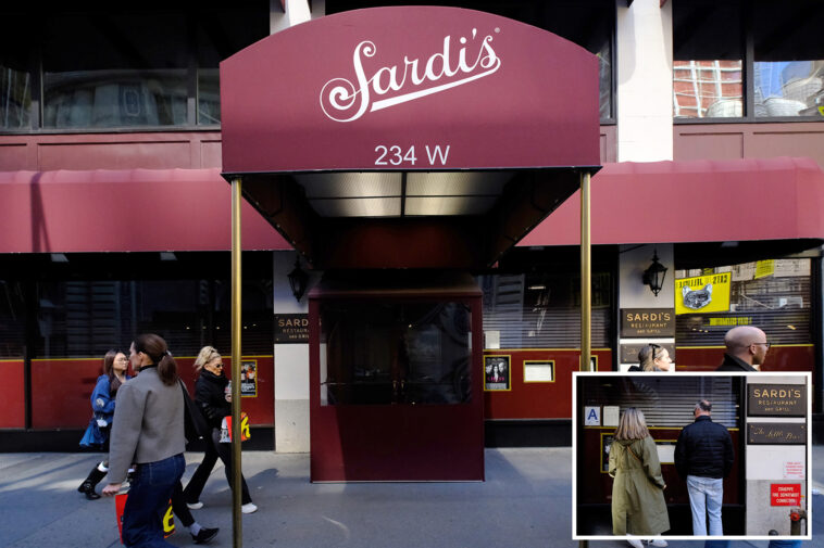 historic-broadway-restaurant-sardi’s-to-change-owners,-renovate-century-old-dining-room