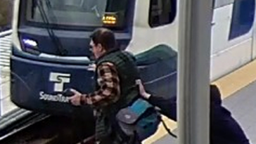 video:-man-with-violent-history-arrested-for-trying-to-shove-stranger-onto-train-tracks-in-seattle