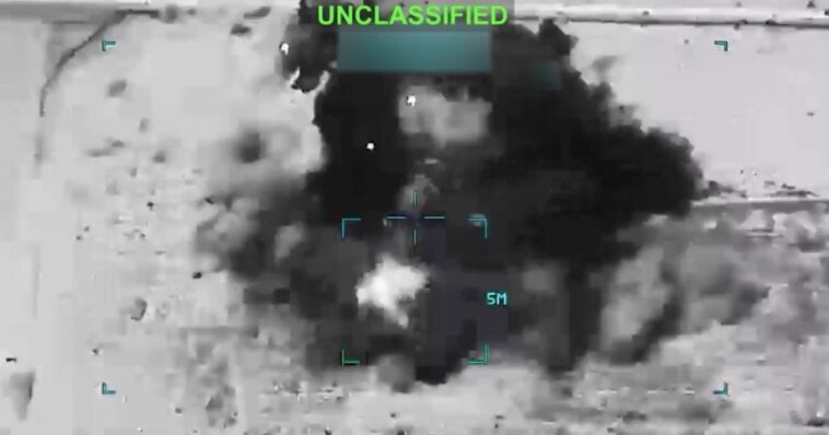 watch:-us-central-command-releases-footage-of-strikes-on-iranian-military-sites