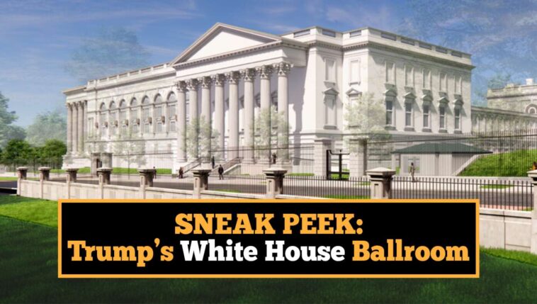 sneak-peek:-a-look-at-the-features-of-trump’s-white-house-ballroom