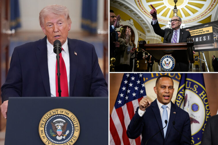 trump-sued-by-schumer,-jeffries-over-executive-order-to-increase-federal-involvement-in-elections