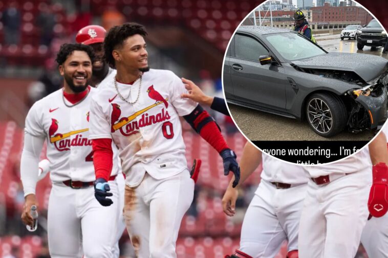 cardinals’-masyn-winn-shares-photo-of-wrecked-car-following-crash-hours-after-mets-walk-off