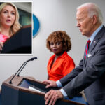 karoline-leavitt-blames-joe-biden-for-the-‘hard-time’-karine-jean-pierre-had-as-white-house-press-secretary 