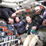 historic-artemis-ii-mission-leaves-earth-orbit,-and-the-orion-spaceship-is-now-on-a-four-day-journey-to-the-moon