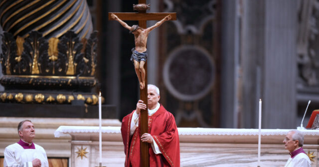 good-friday:-pope-leo-xiv-makes-history-carrying-wooden-cross-for-all-14-stations-of-the-cross