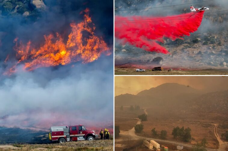 crews-battle-fast-growing-wildfire-in-windy-southern-california-that’s-forced-residents-to-evacuate