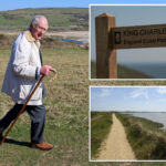 king-charles-goes-on-a-royal-walkabout-to-open-a-new-coastal-path-in-his-honor