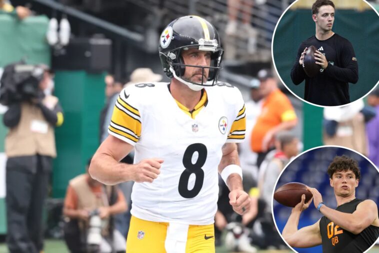 how-steelers-may-pivot-if-aaron-rodgers-doesn’t-return-as-nfl-draft-looms