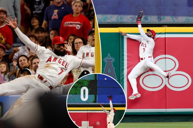 angels’-outfielder-jo-adell-robs-3-home-runs-in-1-0-win-against-mariners:-‘greatest-defensive-game-i’ve-ever-seen’