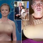 ‘snl’-pumps-up-kristi-noem-husband’s-cross-dressing-scandal-—-complete-with-big-wonky-balloon-breasts