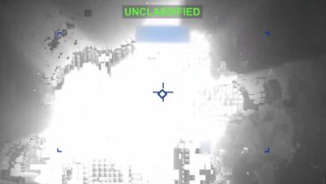 watch:-centcom-posts-video-of-iranian-suicide-drone-being-obliterated