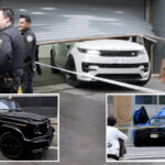 bone-headed-bandits-try-to-steal-mcclaren,-g-wagon-during-nyc-heist-—-only-to-be-stopped-by-parking-gate